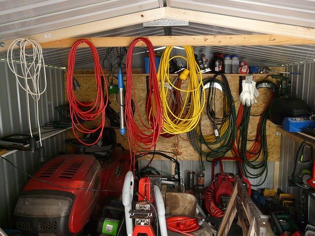 decluttering carport