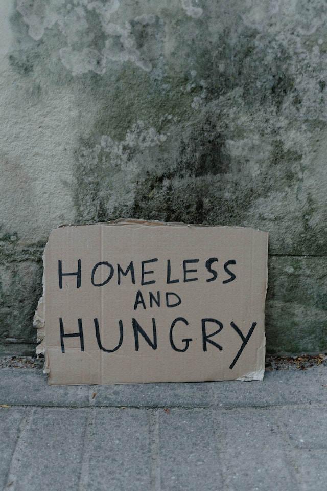 homeless hunger