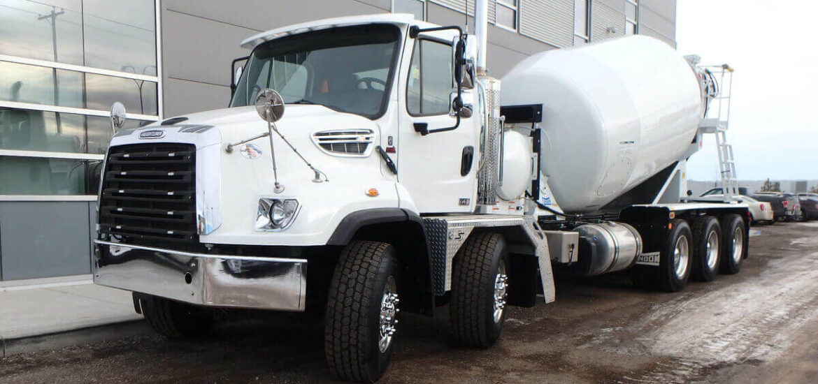 concrete mixer truck