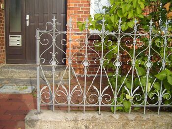 aesthetic appeal wrought iron gates
