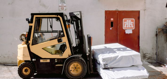 common type heavy equipment forklift